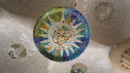 Naklejka premium park guell
