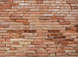 old brick wall in a background