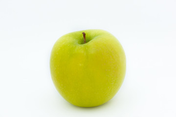 Green apple, isolated on white background