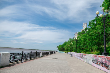 Fototapeta premium Достопримечательность город Хабаровск