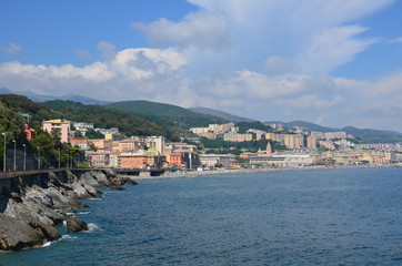 Fototapeta na wymiar Italy. stanning view of bay