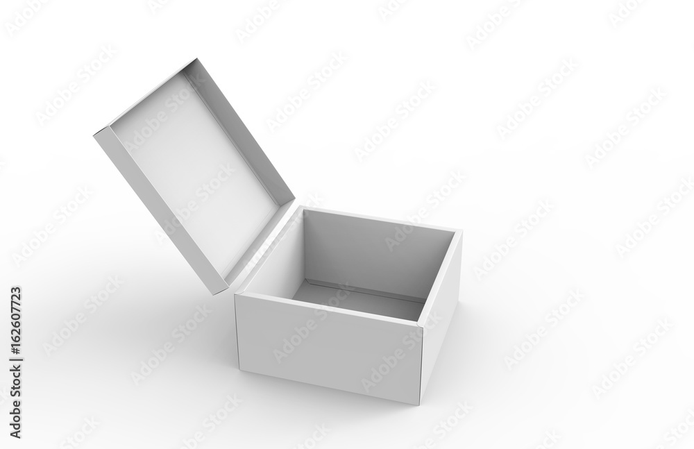 Sticker blank box design