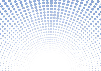 Abstract background with different size dots. Vector illustration.