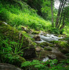 River near Massat South France