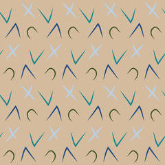 Hand drawn repeatable background for wallpapers, banners and covers