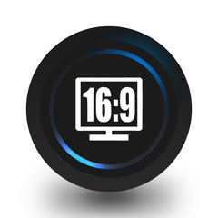 16 9 display icon.