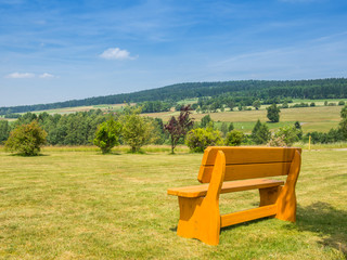 Fototapeta premium Kur im Fichtelgebirge