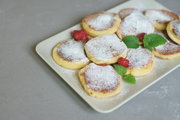 Cheesecakes. 