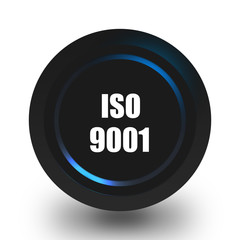 Iso 9001 icon.