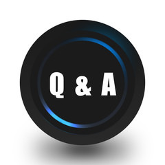 Question answer icon.