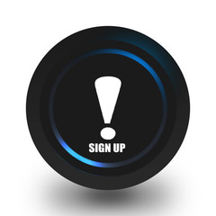 Sign up icon.