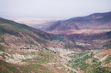 Naklejka premium Marokko - Atlasgebirge