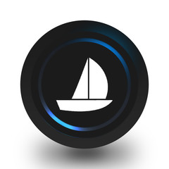 Yacht icon.