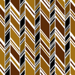 Stylish zigzag background seamless pattern vector. スタイリッシュなジグザグパターン