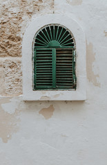 Ostuni, Puglia - Green window