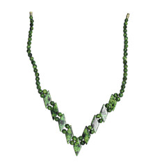 Necklace isolated.