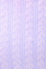 Fototapeta premium White Vintage Lace on Blue Background