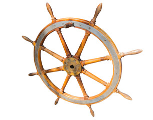 helm of sailing boat © AVD