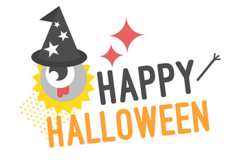 Happy Halloween. illustration vector design for greeting cards and poster, design template for celebration.