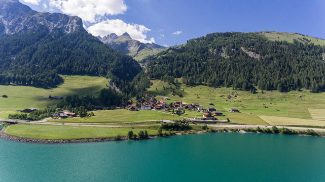 Lake in Swiss