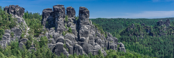 Fototapeta na wymiar Elbe Sandstone Mountains
