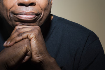 Mature african american man