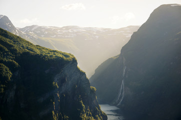 Obraz premium Norwegen - Geirangerfjord