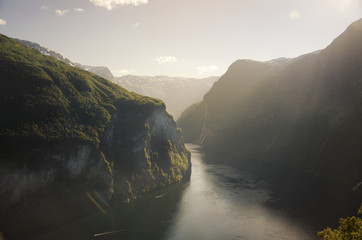 Plakat Norwegen - Geirangerfjord