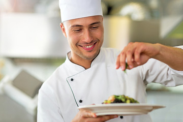 Chef at work
