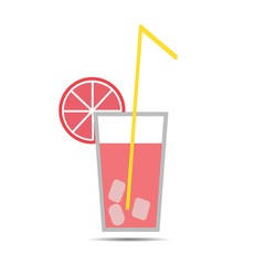 Coctail flat icon.