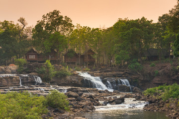 Waterfall at the Boloven, Laos