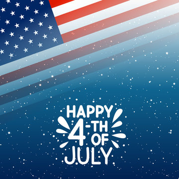 Independence day greeting card for Your design