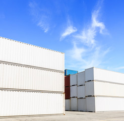 Industrial Container yard for Logistic Import Export business