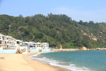 Tung Wan Beach in Cheung Chau, Hong Kong