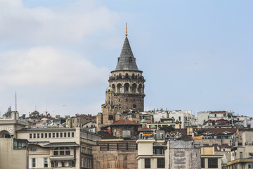 Obraz premium Galata Tower and Karaköy district