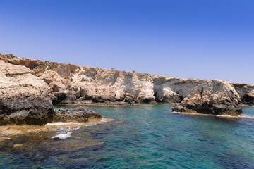 Fototapeta na wymiar Sea Caves, Cyprus