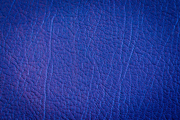 Close up detail navy blue leather and texture abstract background.