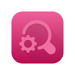 Matte Long Shadow App-Icon