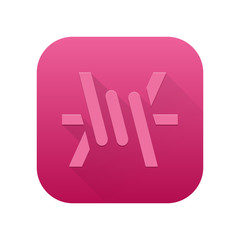 Matte Long Shadow App-Icon