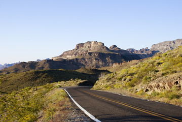 Arizona mountain road