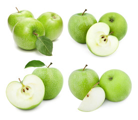 apple fruits with leaf