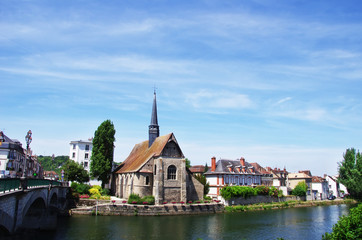 Church Saint- Maurice in Sens, Burgundy, France © inacio pires
