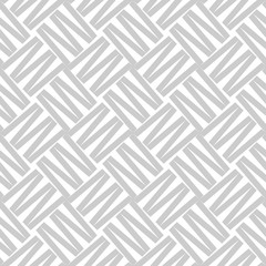 Vector seamless pattern. Modern stylish texture. Monochrome geometric pattern with rectangular stripes.