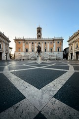 Naklejka premium Piazza del Campidoglio