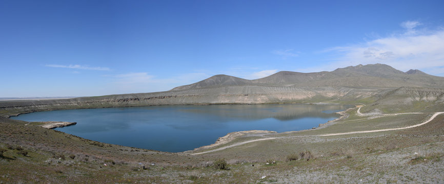  A partial view of north side of Acıg&ouml;l  Karapınar - Konya,TURKEY