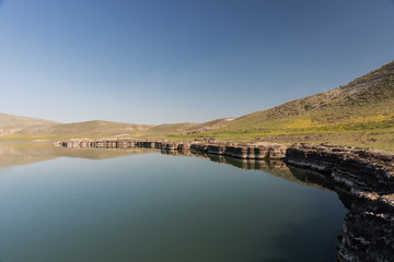  A partial view of north side of Acıgol  Karapınar - Konya,TURKEY