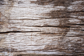 Fototapeta premium Old natural wooden background. Closeup grunge wooden table texture.