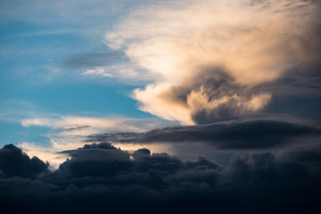 Beautiful Cloud On Evening In Phetchabun,Thailand.