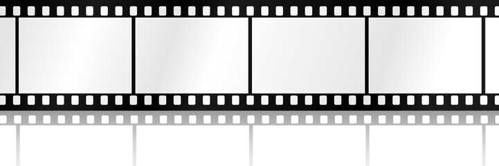 Fototapeta premium Filmstreifen mit Schatten - WS