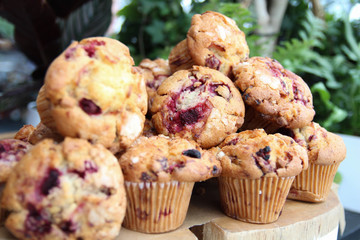 Muffins closeup